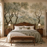 Tuscan Olive Grove Fresco Wall Mural