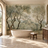 Tuscan Olive Grove Fresco Wall Mural