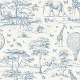 Vintage Animal Nursery Wallpaper – Peel-and-Stick Kids Room Removable Design
