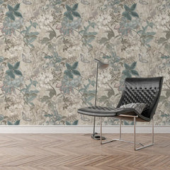 Botanical Whisper – Vintage Garden Wallpaper