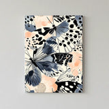 Midnight Wings Abstract Butterfly Canvas Art – Bedroom Living Room Wall Decor