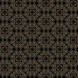 Black gold luxury Art Deco pattern peel-and-stick wallpaper for bedroom or living room