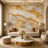 Champagne Onyx Mural Wallpaper