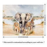 Safari Adventure – Kids Mural Wallpaper
