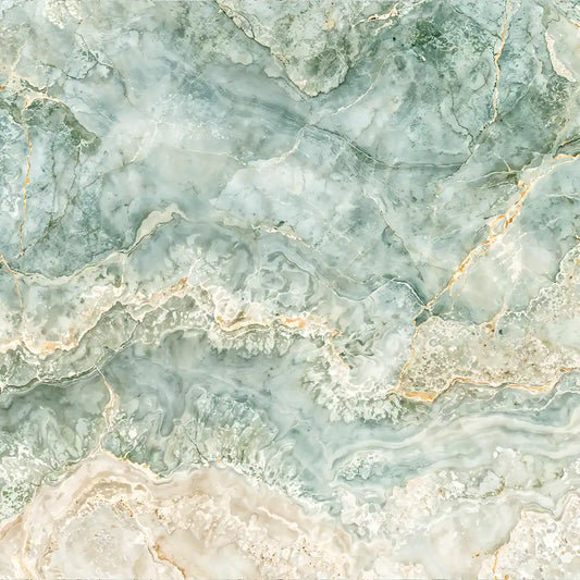 Sage Green Marble Wall Mural