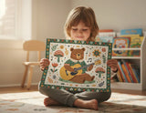 Whimsical Kids Room Poster Set – Illustrated Nursery and Children's Wall Art