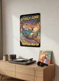 Otterly Gone Tropical Mix-Up Poster – Fun Bedroom Kids Room Wall Art