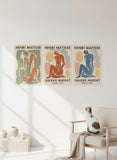 Matisse Inspired Abstract Female Figure Poster – Artistic Bedroom Wall Art