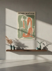 Matisse Inspired Abstract Female Figure Poster – Artistic Bedroom Wall Art