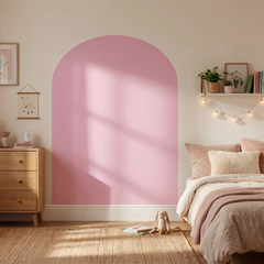 Colorful Arch Wall Sticker – Modern Bedroom Kids Room Removable Decal