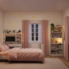 Stars Wall Decal Set – Nursery Kids Room Removable Celestial Sticker
