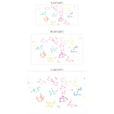 Zodiac Constellation Wall Decals – Teen Bedroom Removable Sticker Set