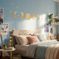 Moon Phases Wall Decal Set