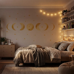 Moon Phases Wall Decal Set