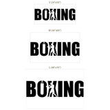 Boxing Wall Decal – Gym Home Gym Teen Room Removable Sticker