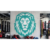 Lion Wall Decal Set – Majestic Living Room Teen Room Removable Sticker