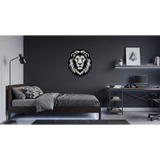 Lion Wall Decal Set – Majestic Living Room Teen Room Removable Sticker