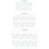Minimal Star Vinyl Sticker Set – Bedroom Kids Room Removable Decal