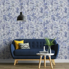 Lavender Whisper – Vintage Floral Wallpaper