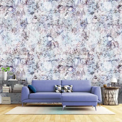 Bluebird Serenade – Botanical Bird Wallpaper