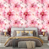 Blush Bloom – Watercolor Floral Wallpaper