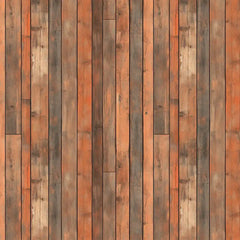 Rustic Reclaimed Wood Plank Wallpaper – Farmhouse Vintage Peel-and-Stick Design