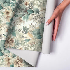 Soft Botanical – Mint Wallpaper