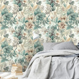 Soft Botanical – Mint Wallpaper