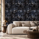 Moody Floral Still Life Wallpaper – Dark Peel-and-Stick Bedroom Accent Wall