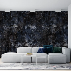 Moody Floral Still Life Wallpaper – Dark Peel-and-Stick Bedroom Accent Wall