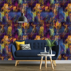 Blue Purple Abstract Wallpaper