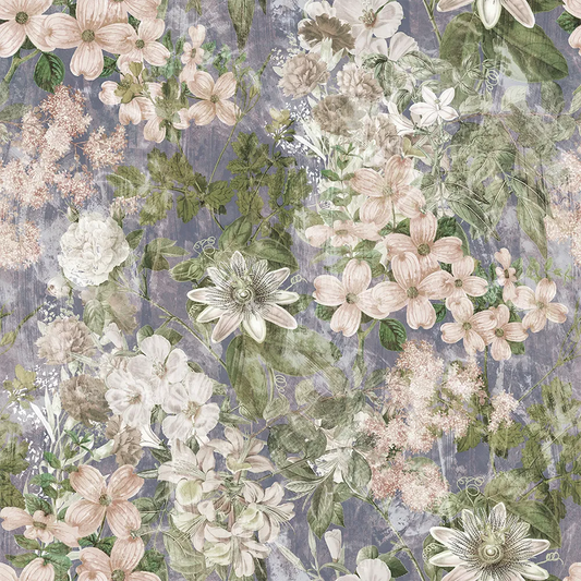 Lavender Botanical Wallpaper
