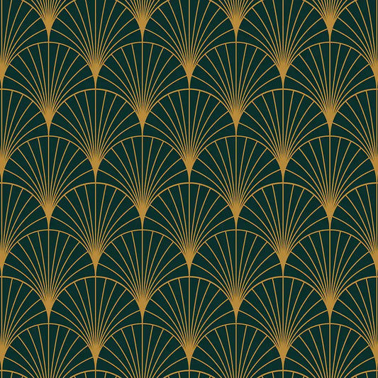 Art Deco Fan Wallpaper Collection