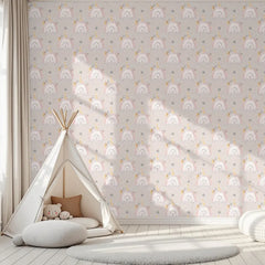 durable pastel safari rainbow kids room wallpaper rainbow wall sticker