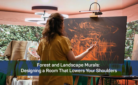 Forest and Landscape Murals: Designing a Room That Lowers Your Shoulders
