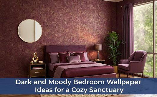Dark and Moody Bedroom Wallpaper Ideas for a Cozy Sanctuary