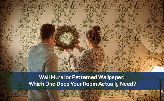 Wall Mural or Patterned Wallpaper: Which One Does Your Room Actually Need?