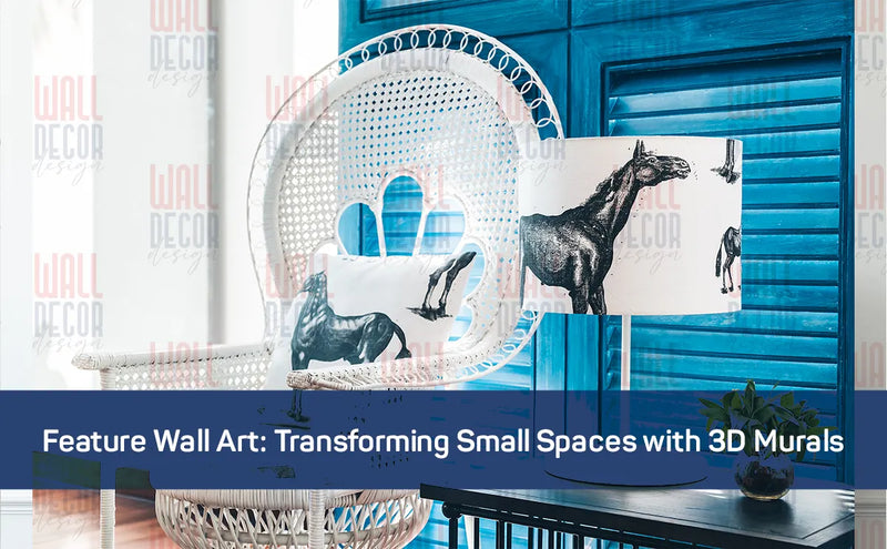Feature Wall Art: Transforming Small Spaces with 3D Murals