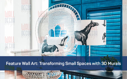 Feature Wall Art: Transforming Small Spaces with 3D Murals