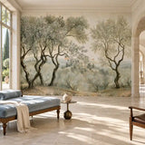 Tuscan Olive Grove Fresco Wall Mural