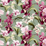 Orchid Bloom – Floral Wallpaper