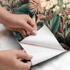 Tropical Elegance – Botanical Jungle Wallpaper
