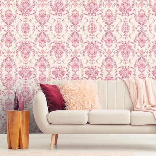 Rose Damask – Classic Wallpaper
