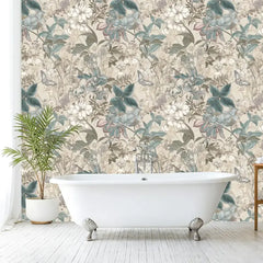 Botanical Whisper – Vintage Garden Wallpaper