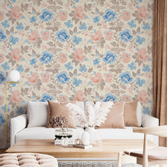 Pastel Garden – Floral Wallpaper