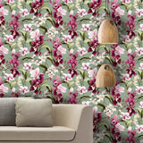 Orchid Bloom – Floral Wallpaper