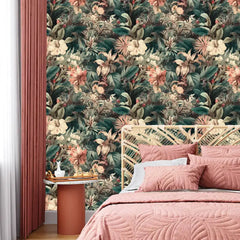 Tropical Elegance – Botanical Jungle Wallpaper