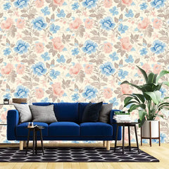Pastel Garden – Floral Wallpaper
