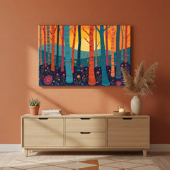 Enchanted Forest Path Canvas Art