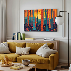 Enchanted Forest Path Canvas Art